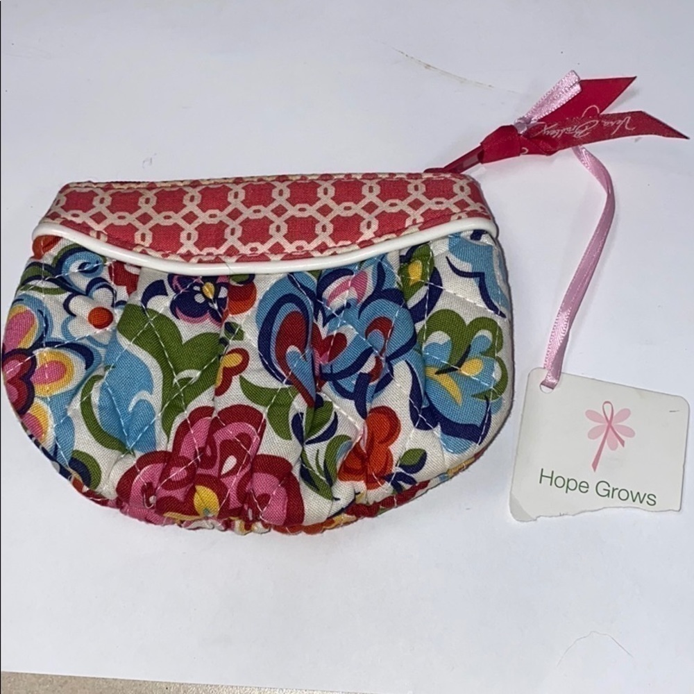 Vera Bradley Hope Garden Sweetheart Zip Pouch